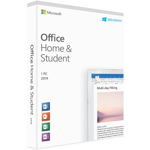 Microsoft Office Home and Student 2019 PL - NOWA - DOŻYWOTNIA - FAKTURA 23% - 24H