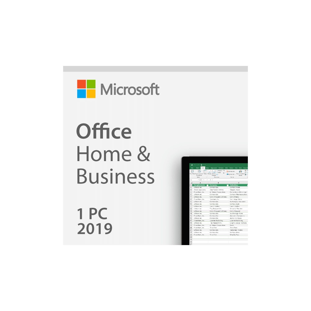 Microsoft Office Home and Business 2019 PL WINDOWS