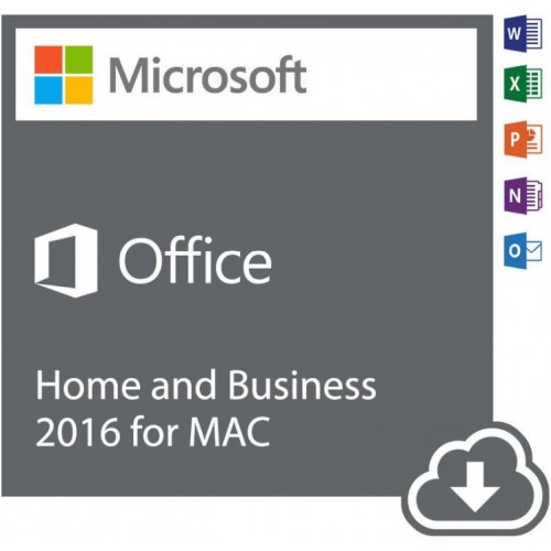 Microsoft Microsoft Office Home and Business 2016 na MAC - DOŻYWOTNIA - FAKTURA 23 - 24H