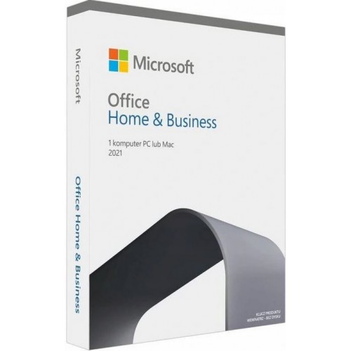 Microsoft Office Home and Business 2021 PL WIN - Nowa Licencja Rejestracyjna - FV 23%