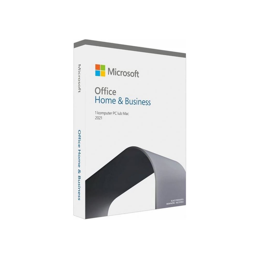 Microsoft Office Home and Business 2021 PL WIN - Nowa Licencja Rejestracyjna - FV 23%