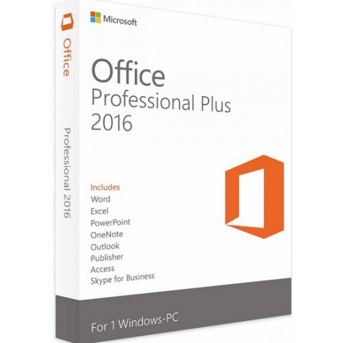 Office Professional Plus 2016 WIN FV23% Nowa Rejestracyjna Dożywotnia